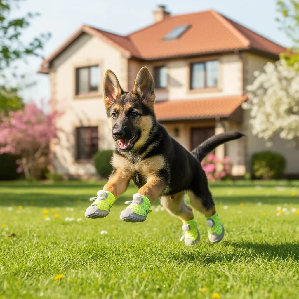 Set 4 pcs 🐶 All-Weather Protective Dog Shoes