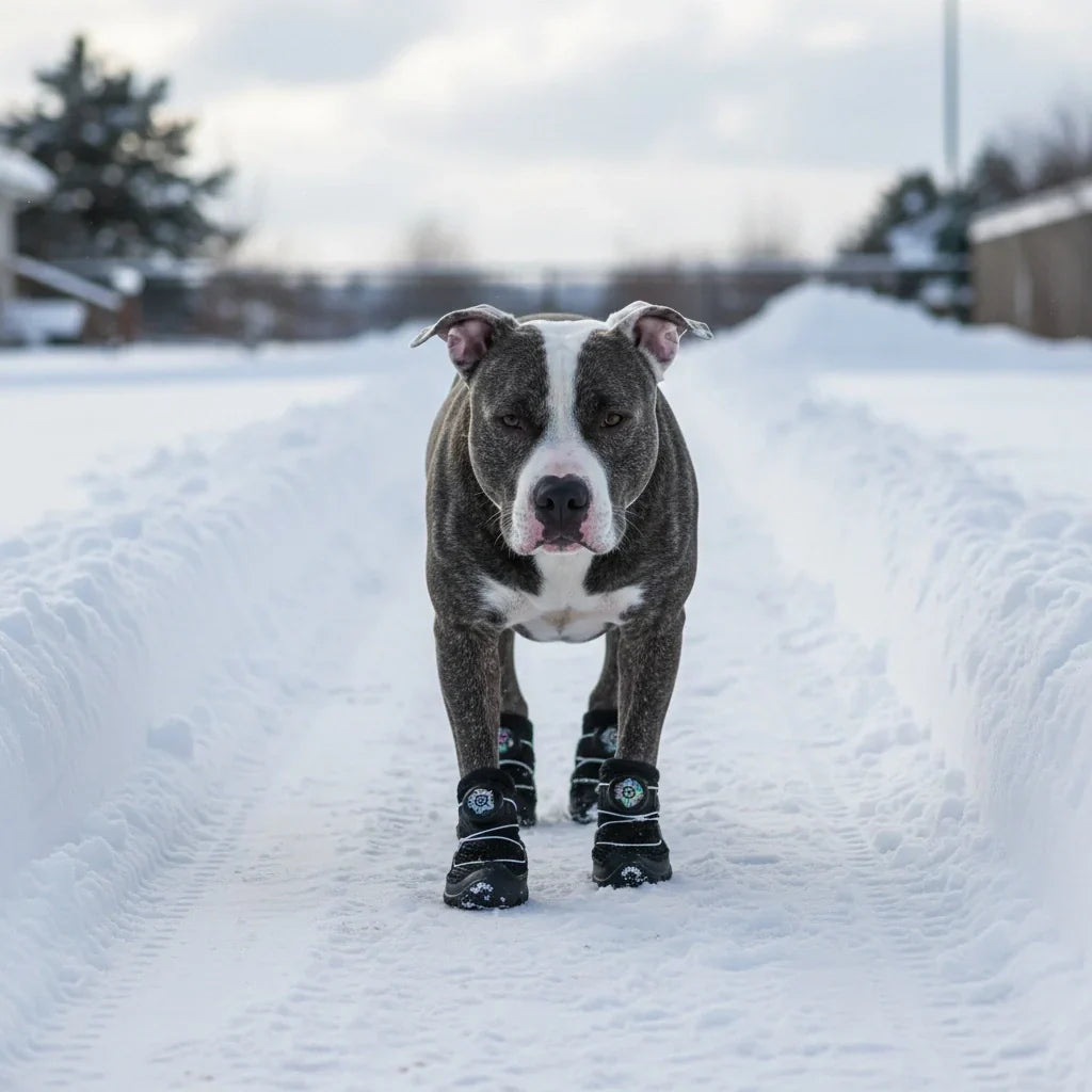 Set 4 pcs 🐶 All-Weather Protective Dog Shoes