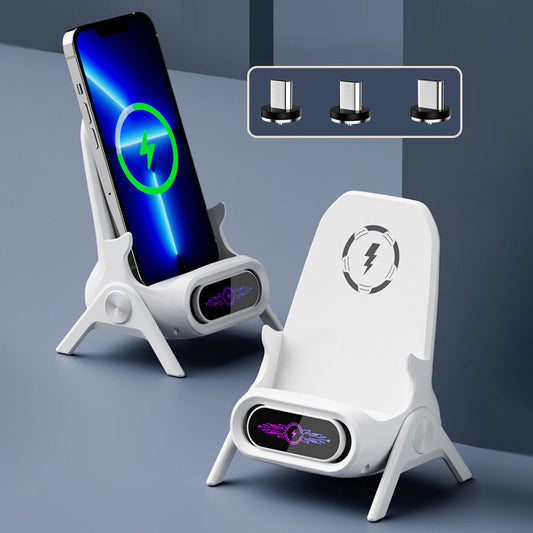 Multifunctional Wireless Fast Charger Phone Stand，Supply for All Phones