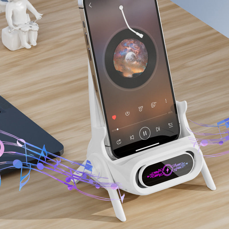 Multifunctional Wireless Fast Charger Phone Stand，Supply for All Phones